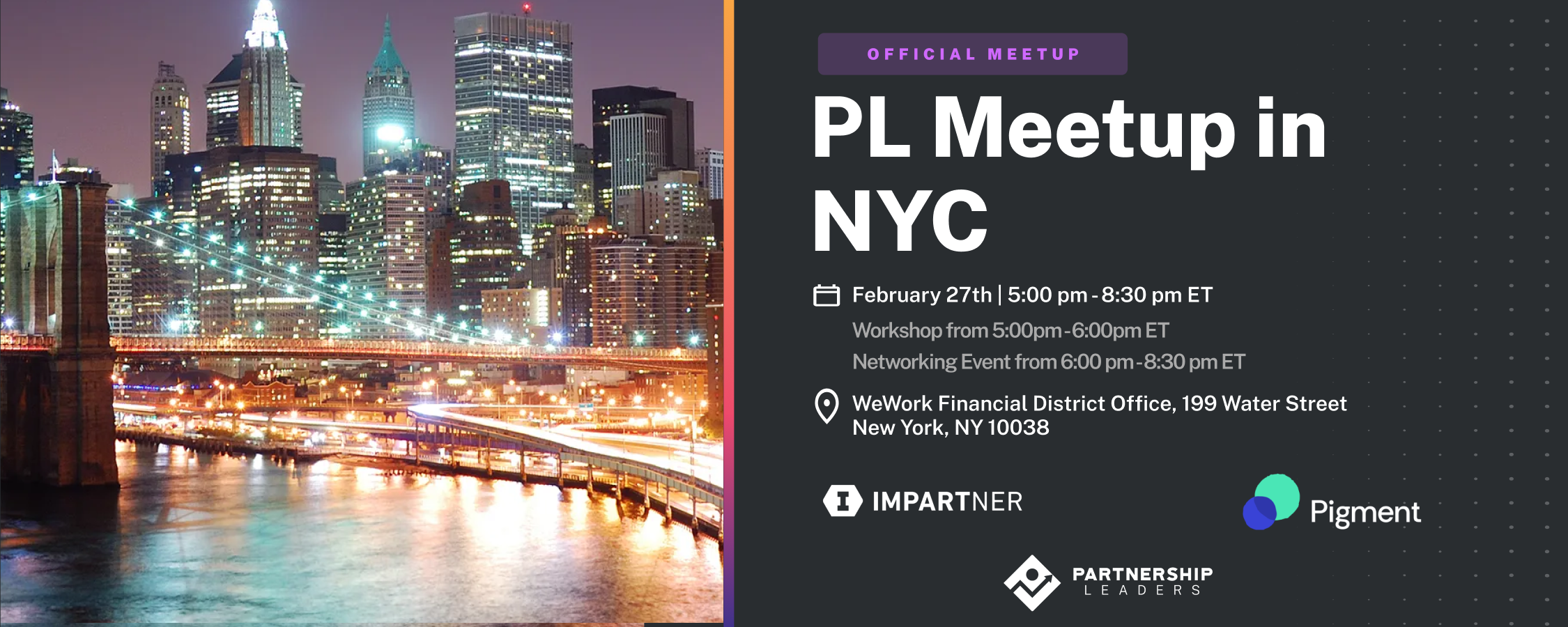 Partnership Leaders Meetup in NYC